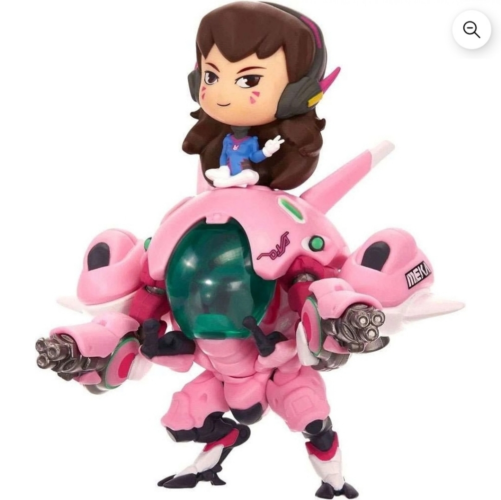 Overwatch Cute But Deadly D.Va with Meka PVC Figure.‎